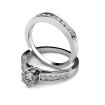 2.00CT Round Cut Diamond Bridal Set , picture number 2