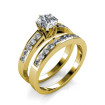 1.80CT Round Cut Diamond Bridal Set , picture number 1