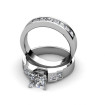 2.80CT Princess Cut Diamond Bridal Set , picture number 2