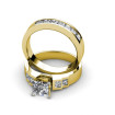 2.80CT Princess Cut Diamond Bridal Set , picture number 2