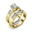 2.80CT Princess Cut Diamond Bridal Set , picture number 1