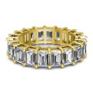5.00CT Emerald Cut Diamonds Eternity Ring , picture number 2