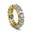 5.00CT Emerald Cut Diamonds Eternity Ring , picture number 1