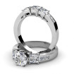 Stunning 2.30CT Round and Princess Cut Diamond Bridal Set , picture number 2