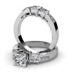 Stunning 2.30CT Princess Cut Diamond Bridal Set , picture number 2