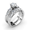 2.15CT Round Cut Diamonds Bridal Set , picture number 1