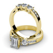 2.60CT Emerald and Round Cut Diamonds Bridal Set , picture number 0