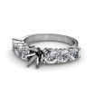 1.60CT Round Cut Diamonds Engagement Ring , picture number 2