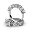 3.95CT Princess and Round Cut Diamonds Bridal Set , picture number 2