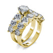 4.60CT Round Cut Diamonds Bridal Set , picture number 1