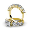 3.95CT Princess and Round Cut Diamonds Bridal Set , picture number 2