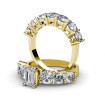 3.95CT Emerald and Round Cut Diamonds Bridal Set , picture number 0