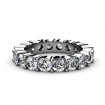 4.10CT round cut diamonds eternity ring , picture number 2