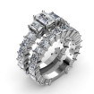 5.05CT emerald and princess cut diamonds bridal set , picture number 0