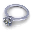 1.00CT round cut diamonds solitaire ring , picture number 2