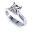 0.55CT princess cut diamonds solitaire ring , picture number 0