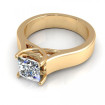 0.45CT princess cut diamonds solitaire ring , picture number 2