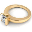 0.80CT princess cut diamonds solitaire ring , picture number 2