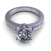 1.05CT round cut diamonds engagement ring , picture number 1