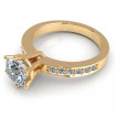 1.05CT round cut diamonds engagement ring , picture number 2