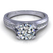 0.80CT round cut diamonds engagement ring , picture number 1