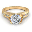 1.05CT round cut diamonds engagement ring , picture number 1