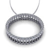 0.45CT round cut diamonds diamond pendants , picture number 1