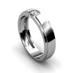 0.25CT round cut diamonds wedding band , picture number 2