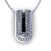 0.23CT round cut diamonds diamond pendants , picture number 0