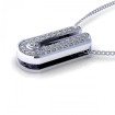 0.23CT round cut diamonds diamond pendants , picture number 2