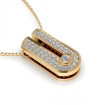0.23CT round cut diamonds diamond pendants , picture number 1