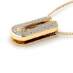 0.23CT round cut diamonds diamond pendants , picture number 2
