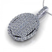 0.45CT round cut diamonds diamond pendants , picture number 2