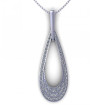 0.50CT round cut diamonds diamond pendants , picture number 0
