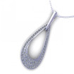 0.50CT round cut diamonds diamond pendants , picture number 1