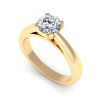 0.55CT round cut diamonds solitaire ring , picture number 0