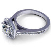 1.35CT round cut diamonds engagement ring , picture number 2