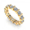 1.50CT round cut diamonds eternity ring , picture number 0