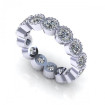 1.50CT round cut diamonds eternity ring , picture number 0