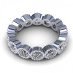 1.50CT round cut diamonds eternity ring , picture number 1