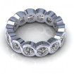 5.00CT round cut diamonds eternity ring , picture number 1