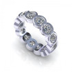 1.50CT round cut diamonds eternity ring , picture number 2