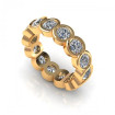 1.50CT round cut diamonds eternity ring , picture number 2