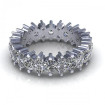3.50CT round cut diamonds eternity ring , picture number 1