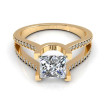 1.50CT princess and round cut diamonds engagement ring , picture number 1