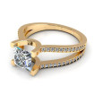 1.50CT princess and round cut diamonds engagement ring , picture number 2