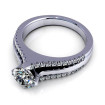 1.25CT round cut diamonds engagement ring , picture number 2