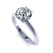 0.55CT round cut diamonds solitaire ring , picture number 0