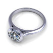 1.15CT round cut diamonds solitaire ring , picture number 2