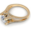 1.20CT round cut diamonds engagement ring , picture number 2